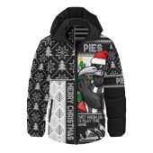 Collingwood Hooded Padded Jacket Merry Christmas Knit Style Festive Spirit