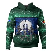 Indigenous Australian Aboriginal Hoodie Torres Warrior Spirit NAIDOC Week Dance Edition