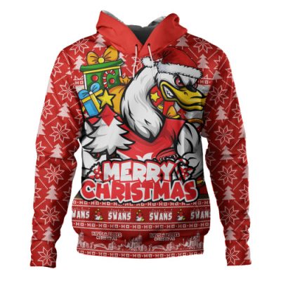 Sydney Swans Hoodie Festive Holiday Merry Christmas Vibe