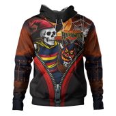 Adelaide Crows Hoodie Halloween Night Reaper Zipper