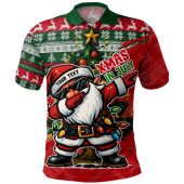 Australia Polo Shirt Santa Dabs Down Under Xmas In July Edition