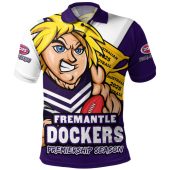 Fremantle Polo Shirt Australian Football Finals Premiership Spirit