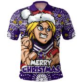 Fremantle Polo Shirt Ugly Christmas Knit Patterns Vintage Jersey