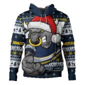 North Queensland Cowboys Hoodie Ugly Knit Style For Christmas Game Fans
