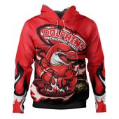 Redcliffe Dolphins Hoodie Premiership Series Sports Gear