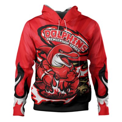 Redcliffe Dolphins Hoodie Premiership Series Sports Gear