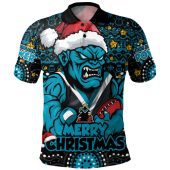 Port Adelaide Polo Shirt Ugly Christmas Knit Patterns Vintage Jersey