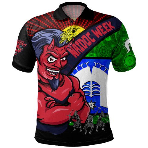 Melbourne Polo Shirt NAIDOC Week Pride Edition Melbourne Polo Shirt NAIDOC Week Pride Edition