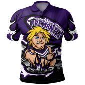 Fremantle Polo Shirt Premiership Series Flame Edition