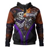 Fremantle Hoodie Halloween Night Reaper Zipper