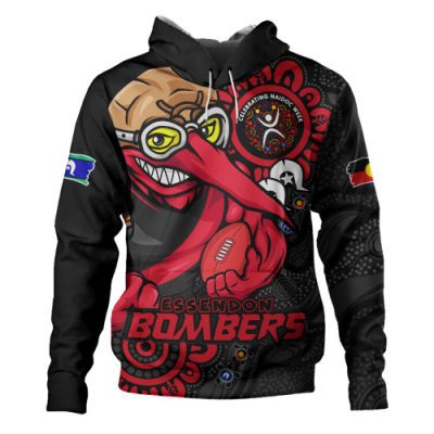 Essendon Hoodie Power Through Generations NAIDOC Edition