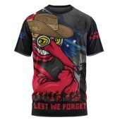 Essendon T-Shirt ANZAC Inspired Football Fan Memorial Design