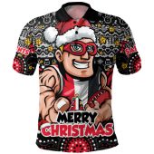 St Kilda Polo Shirt Ugly Christmas Knit Patterns Vintage Jersey