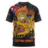 GWS GIANTS T-Shirt ANZAC Day Honour And Football Legacy