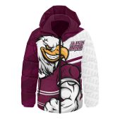 Manly Warringah Sea Eagles Hooded Padded Jacket Defend The Pride