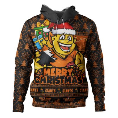 GWS GIANTS Hoodie Festive Holiday Merry Christmas Vibe