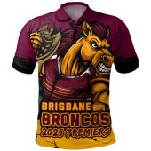 Brisbane Broncos Polo Shirt Unleash Power In The Ultimate Battle