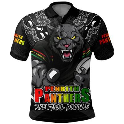 Penrith Panthers Polo Shirt Final Clash Battle Edition