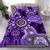 Indigenous Australian Aboriginal Bedding Set Aboriginal Dot Art Painting Unity Concept