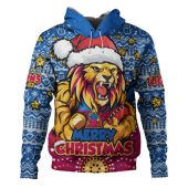Brisbane Lions Hoodie Ugly Christmas Knit Patterns Vintage Jersey