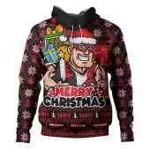 St Kilda Hoodie Festive Holiday Merry Christmas Vibe