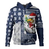 Sydney Roosters Hoodie Christmas Magic Knit Style Winter Glow