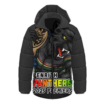 Penrith Panthers Hooded Padded Jacket Unleash Power In The Ultimate Battle