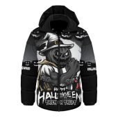 Collingwood Hooded Padded Jacket Dark Pumpkin Halloween Spirit
