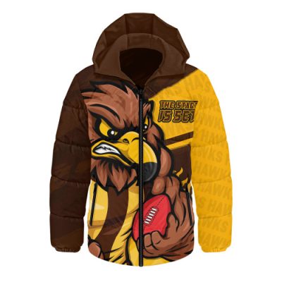 Hawthorn Hooded Padded Jacket Defend The Pride