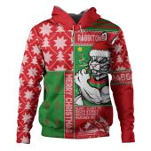 South Sydney Rabbitohs Hoodie Christmas Magic Knit Style Winter Glow