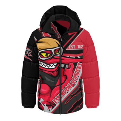 Essendon Hooded Padded Jacket Battlefield Glory Gear