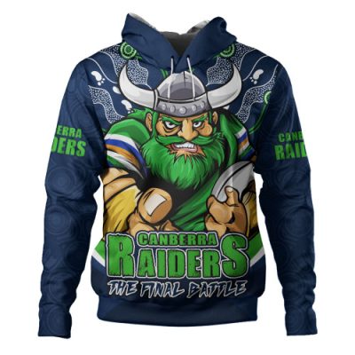 Canberra Raiders Hoodie Final Clash Battle Edition