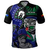 New Zealand Warriors Polo Shirt NAIDOC Indigenous Warrior Spirit