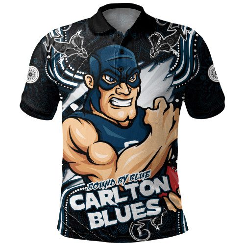Carlton Polo Shirt Spirit Warriors Of The Game Carlton Polo Shirt Spirit Warriors Of The Game