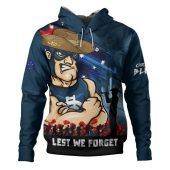 Carlton Hoodie ANZAC Inspired Football Fan Memorial Design