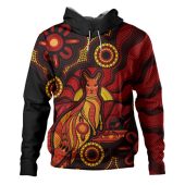 Indigenous Australian Aboriginal Hoodie Echoes Of The Dreaming