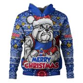 Western Bulldogs Hoodie Ugly Christmas Knit Patterns Vintage Jersey