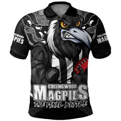 Collingwood Polo Shirt Final Clash Battle Edition