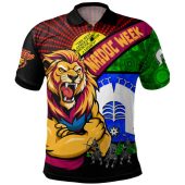 Brisbane Lions Polo Shirt NAIDOC Week Pride Edition