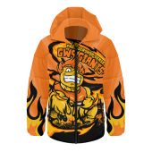 GWS GIANTS Hooded Padded Jacket Premiership Series Flame Edition