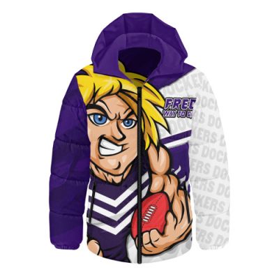 Fremantle Hooded Padded Jacket Defend The Pride