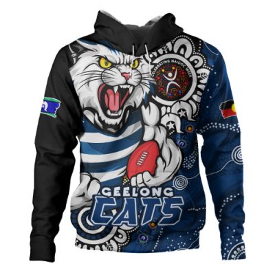 Geelong Cats Hoodie Power Through Generations NAIDOC Edition