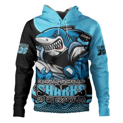Cronulla-Sutherland Sharks Hoodie Battle For Glory Rugby Finals Edition
