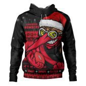 Essendon Hoodie Merry Christmas Down Under Footy Power Style