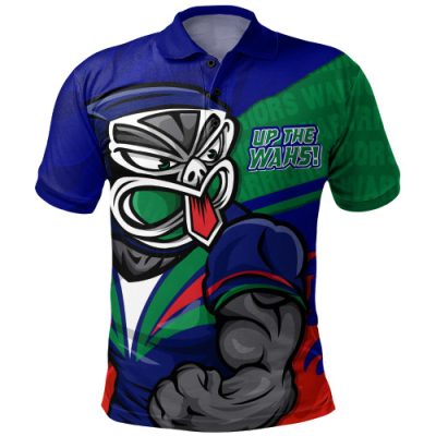 New Zealand Warriors Polo Shirt Defend The Pride