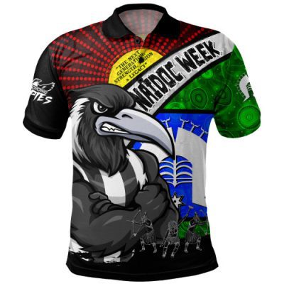 Collingwood Polo Shirt NAIDOC Week Pride Edition