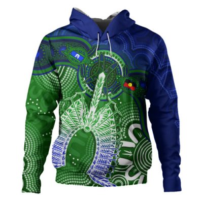 Indigenous Australian Aboriginal Hoodie Spirit Of The Turtle Dreaming Path