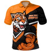 Wests Tigers Polo Shirt Defend The Pride