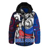 Western Bulldogs Hooded Padded Jacket NAIDOC Spirit Of Country