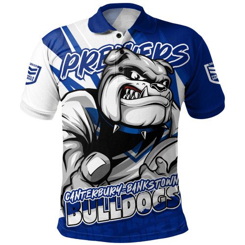 Canterbury-Bankstown Bulldogs Polo Shirt Chasing Victory 2025 Final Series Pride Canterbury-Bankstown Bulldogs Polo Shirt Chasing Victory 2025 Final Series Pride